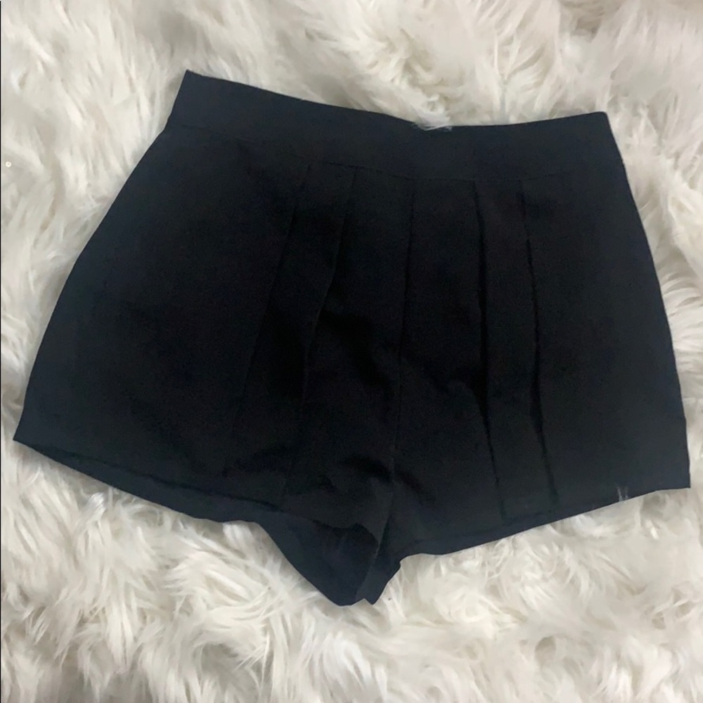 Pleated Shorts